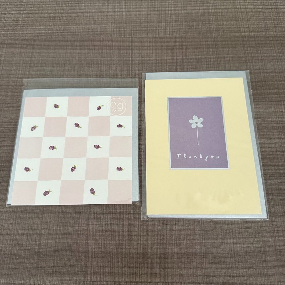 Pack of 2 - Decorative Greeting Cards